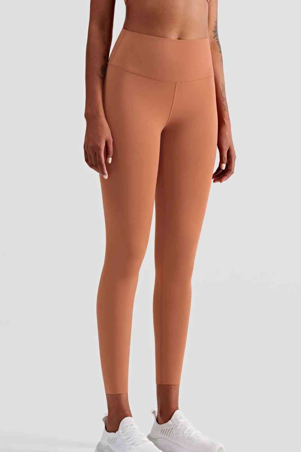 Ankle-Length High-Rise Yoga Leggings